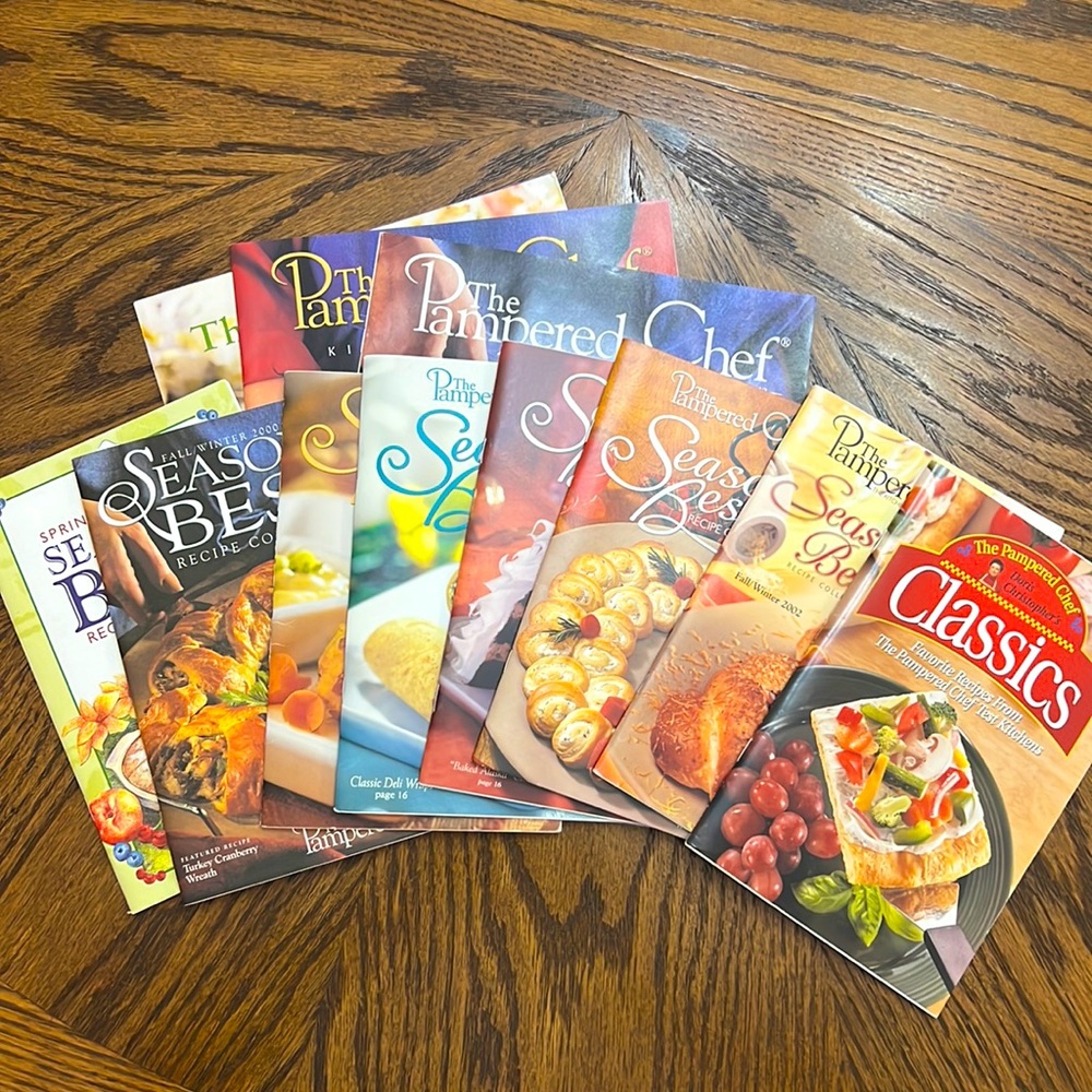 11 Pampered Chef Cookbooks and Catalogs